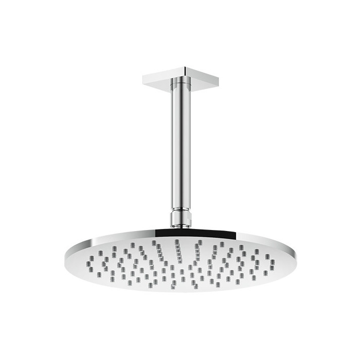 Deszczownica Gessi Rilievo, okrągła, 250mm, przyłącze sufitowe, chrom