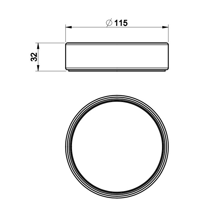 Mydelniczka wisząca Gessi Rilievo, biała, wykończenie chrom