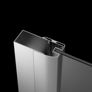 Profil U poszerzający Carena + 10 mm Radaway chrom- sanitbuy.pl