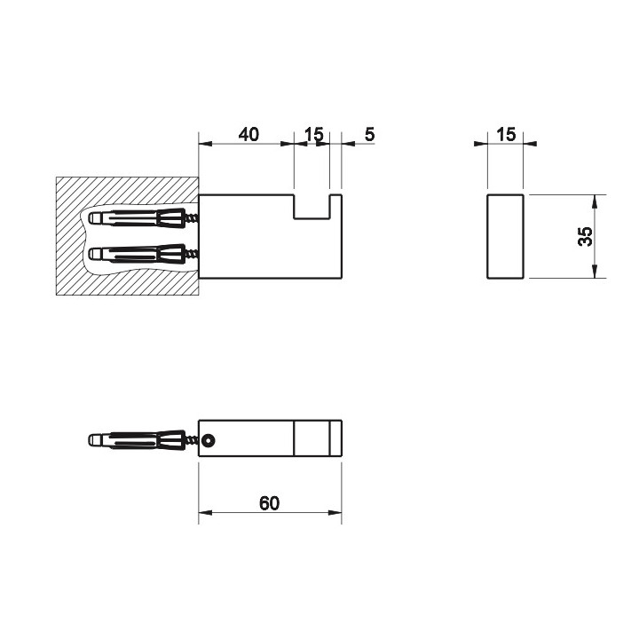 Wieszak na ręcznik Gessi Rettangolo, ścienny, okrągły, chrom