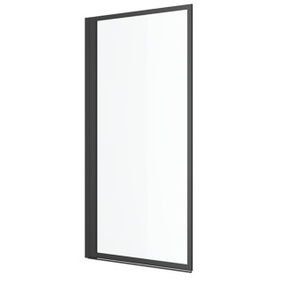 Parawan nawannowy Excellent Fabrika, 73x145cm, drzwi wahadłowe, czarny profil