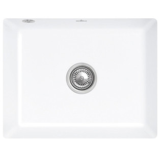 Zlew podblatowy Villeroy & Boch Subway 60 SU, 545x440mm, Chromit CeramicPlus