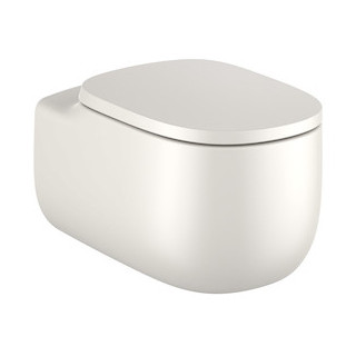 Miska wisząca Roca Beyond, bezrantowa, 58x40cm, Maxi Clean, biała