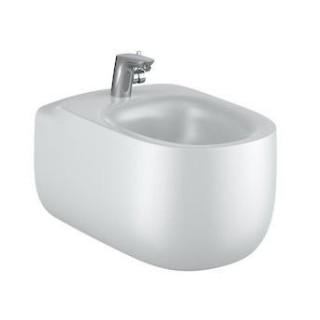 Miska wisząca Roca Beyond, bezrantowa, 58x40cm, Maxi Clean, biała