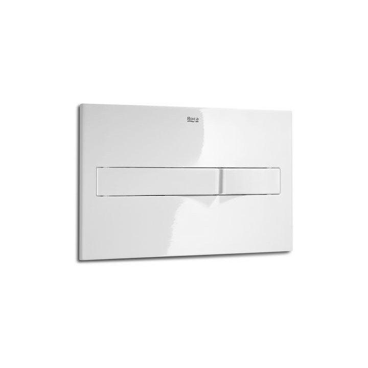 Przycisk spłukujący do stelaża Roca Duplo One, podwójny, PL1, biały