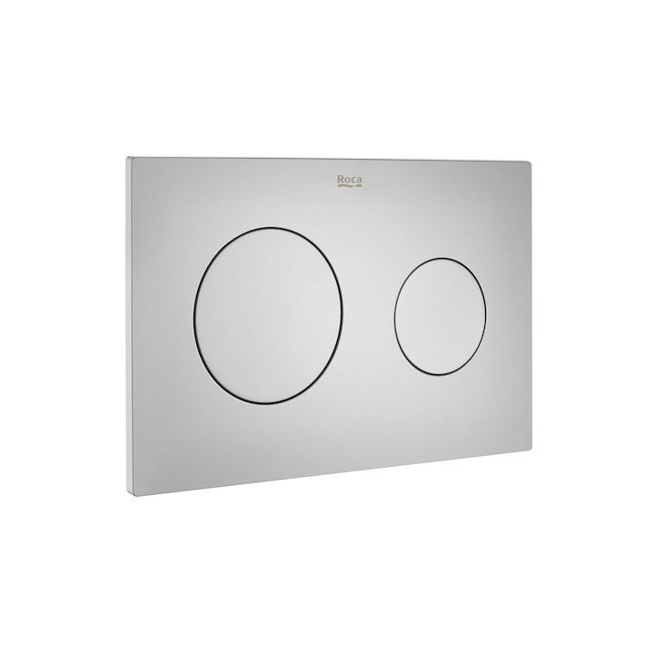 Przycisk spłukujący do stelaża Roca Duplo One, podwójny, PL7, biały mat