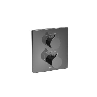 Termostatyczna bateria wannowo-prysznicowa Roca Insignia, podtynkowa, 2 wyjścia wody, chrom