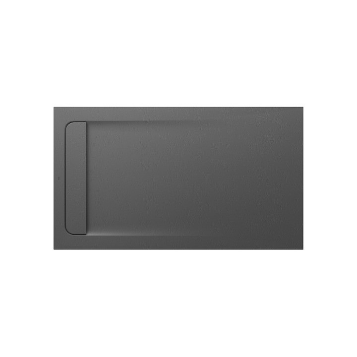 Brodzik prostokątny Roca Aquos, 1200x800mm, ultracienki, Stonex, biały