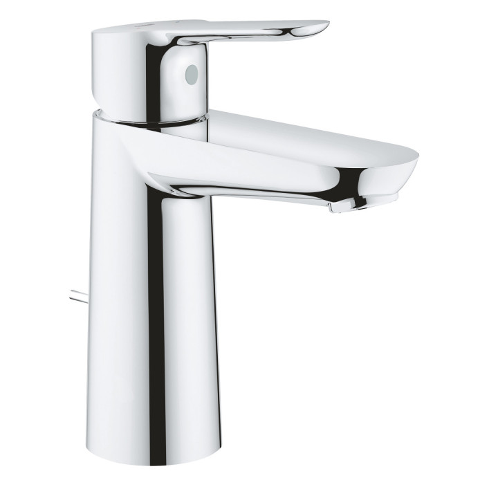 Bateria umywalkowa Grohe BauEdge, stojąca, wysokość 168mm, korek automatyczny, chrom