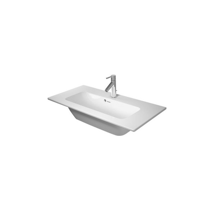 Duravit ME by Starck Compact umywalka 83x40 cm meblowa prostokątna biała