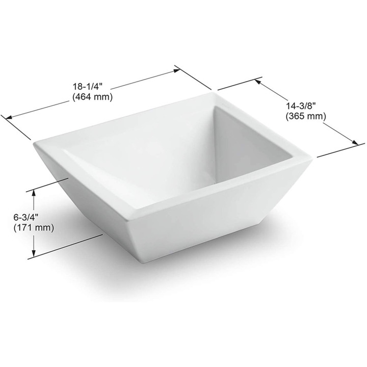 Umywalka Kohler Bateau Vessels 46,5x36,5 cm biała- sanitbuy.pl
