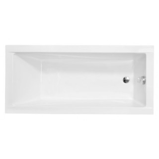 Wanna prostokątna Besco Modern Slim, 140x70cm, akrylowa, biała