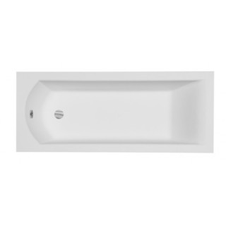 Wanna prostokątna Besco Quadro Slim, 155x70cm, akrylowa, biała