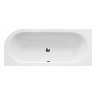 Wanna prostokątna Besco Shea, 160x70cm, akrylowa, biała