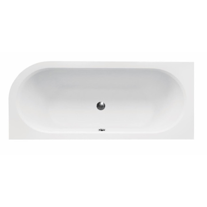 Wanna asymetryczna Besco Avita, 160x75cm, wersja lewa, akrylowa, biała