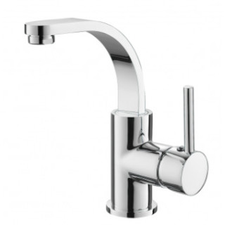 Bateria umywalkowa Besco Decco I, stojąca, wysokość 335mm, chrom