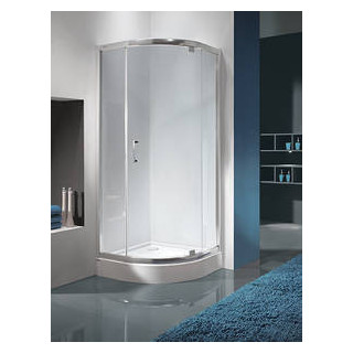 SANPLAST KP1DJa/TX5b-80 kolor profili: srebrny błyszczący wzór szyby: transparentna - sanitbuy.pl