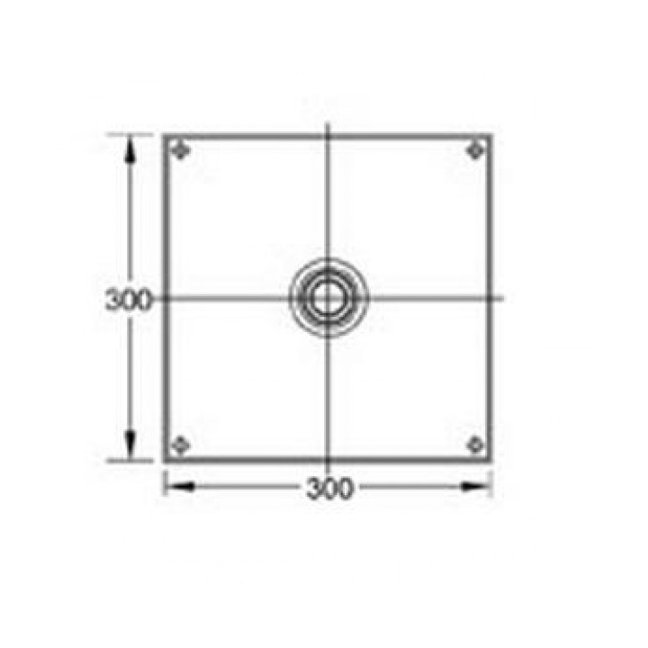 Deszczownica Steinberg Seria 120 - 180x300 mm- sanitbuy.pl