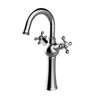 Bateria umywalkowa Besco Varium / Modern I, stojąca, wysokość 307mm, chrom