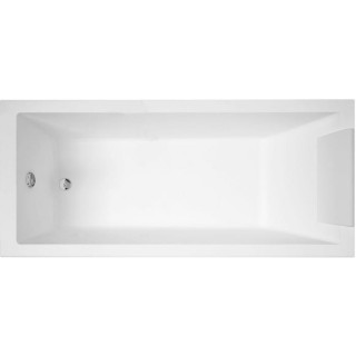 Wanna akrylowa Novellini Calos 2.0, prostokątna, 180x80cm, z syfonem, biały połysk