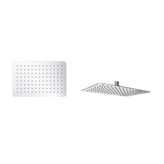 Głowica prysznocowa Excellent Soft Slim, prostokątna, 200x300mm, chrom