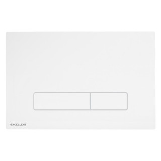 Przycisk do stelaża podtynkowego Excellent Aurro, 230x150mm, biały