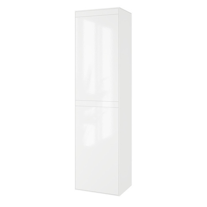 Szafka pod umywalkę nablatową Excellent Finli, 80x50cm, wisząca, biały/biały