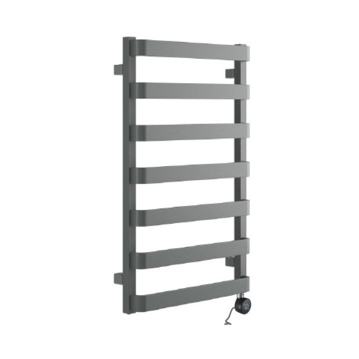 Grzejnik elektryczny Excellent Meteor 85S, 85x50cm, 400W, czarny mat