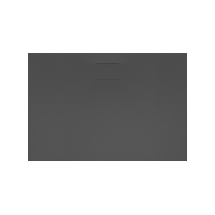 Brodzik kompozytowy Excellent Lavano, 100x90cm, prostokątny, czarny