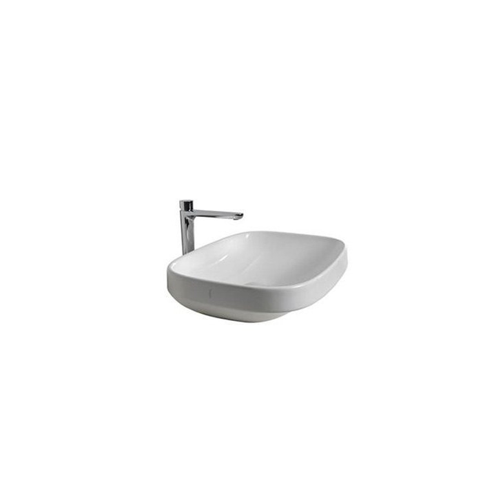 Umywalka nablatowa Hatria Abito, 58x45cm, bez przelewu, lavagna