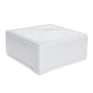 Obudowa do brodzika Besco Oliver II, 80x80cm, biała