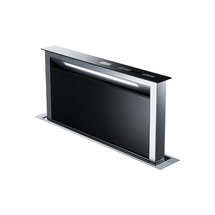 Okap ścienny Franke Crystal FCR 925 TC BK/XS, 60x46cm, stal szlachetna/czarne szkło