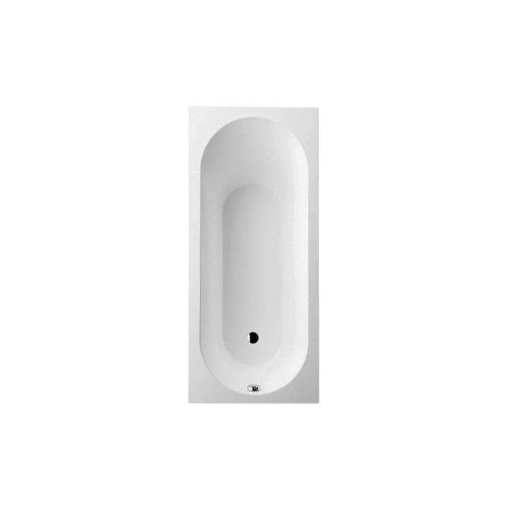 Wanna prostokątna Villeroy&Boch Oberon, 160x75 cm z nóżkami, biały Alpin