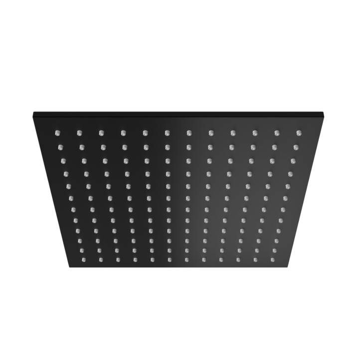 Deszczownica Kohlman, kwadratowa, 20x20cm, czarny mat