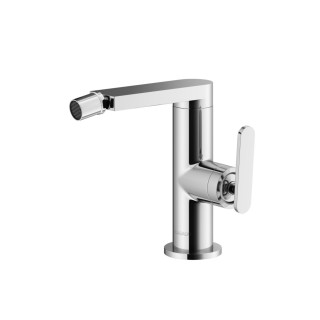 Bateria bidetowa Kohlman Gixs, stojąca, wysokość 150mm, korek automatyczny, chrom