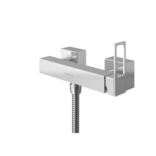 Bateria prysznicowa Kohlman Boxine, natynkowa, 1 wyjście wody, chrom