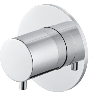 Bateria natryskowa Vema Maira, natynkowa, jednouchwytowa, chrom