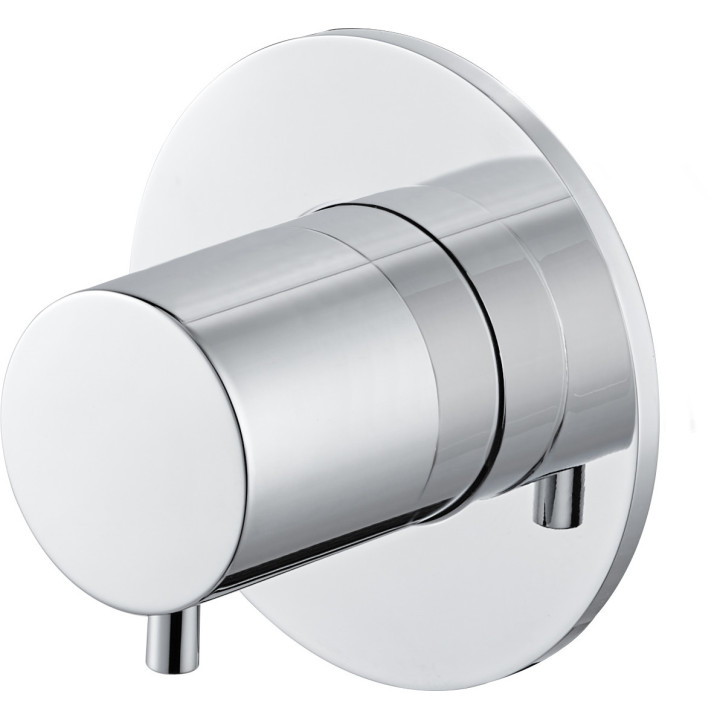 Bateria natryskowa Vema Maira, natynkowa, jednouchwytowa, chrom