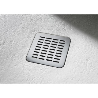 Osłona syfony Roca Terran, 130x130mm, stal nierdzewna