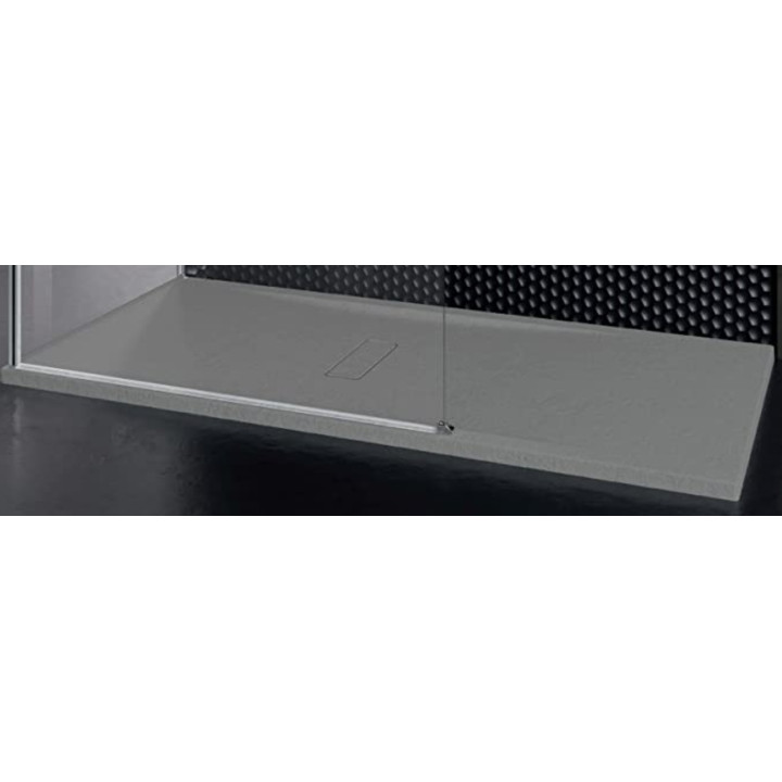 Brodzik prostokątny Novellini Custom Touch, 140x90cm, montaż na posadzce, biały mat