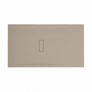 Brodzik prostokątny Novellini Custom Touch, 100x80cm, montaż na posadzce, wysokość 3,5cm, akryl, biały mat