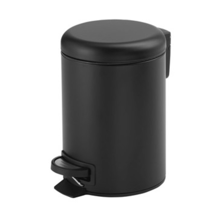 Koszyczek łazienkowy Gedy Hotel, 25x10cm, stal nierdzewna, czarny mat