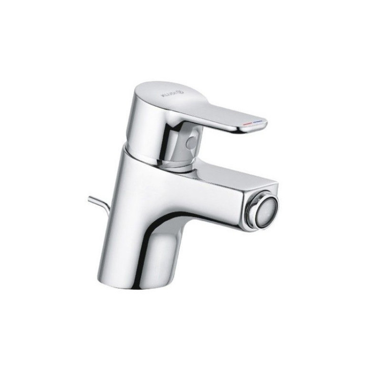 Bateria umywalkowa Kludi Pure&Easy, stojąca, wysokość 125mm, zestaw odpływowy, chrom