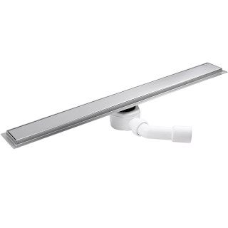 Odpływ liniowy Oltens Langan 80, uniwersalny, 80cm, kompletny, 2w1, stal nierdzewna