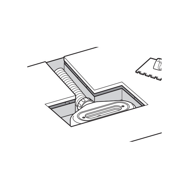 Syfon brodzikowy Roca Helios