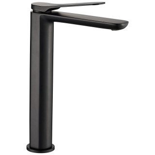 Bateria umywalkowa Rea Creek Black, stojąca, wysokość 260mm, czarny mat