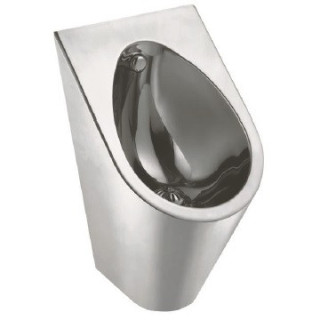 Pisuar wiszący ze stali nierdzewnej, Nofer WC - satyna