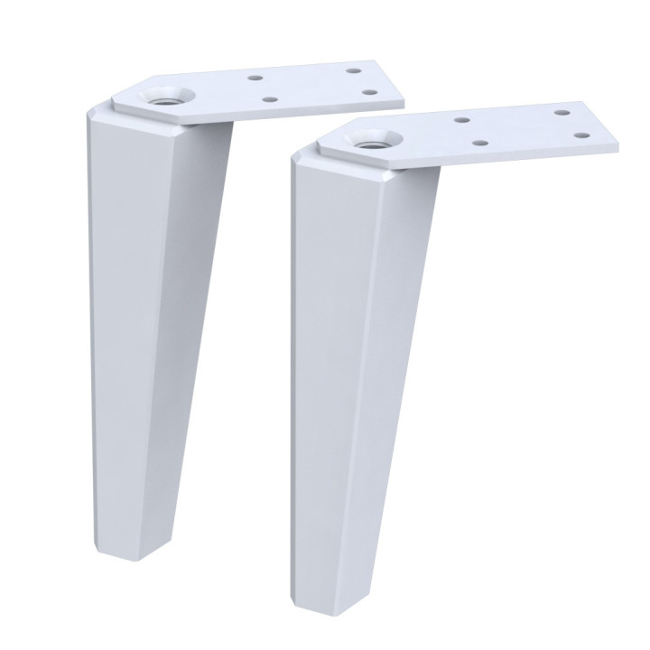 Komplet nóg Oristo Montebianco, 20cm, 2 sztuki, biały mat