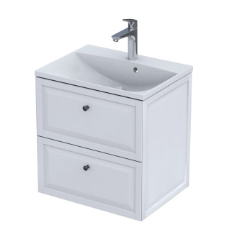 Szafka podumywalkowa Oristo Montebianco, 50cm, jedna szuflada, biały mat