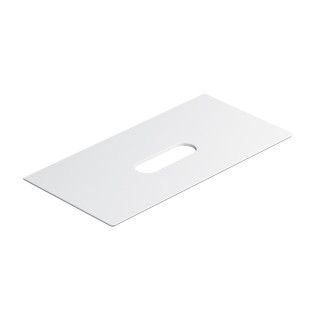 Blat ceramiczny Catalano Horizon, 125x50cm, pod umywalkę, biały połysk